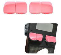 Springwillfly For R36S-Compatible Gaming Shoulder Buttons With Quiet Microswitches And Extended Grip Design To Enhance Real-Time Responsiveness(Pink)