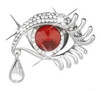 Springwillfly Glittering Rhinestone Angel Tear Car Vent Diffuser Providing Fresh Jasmine Scent And Easy Attachment For Continuous Aromatherapy While Driving(Red)