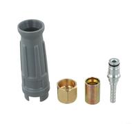 Springwillfly Hose Fittings Kit With Sleeve For Karcher HD5 11P HD400 HD600 HD6 15C Pressure Washer Pipe Tips Plastic Copper Iron Construction