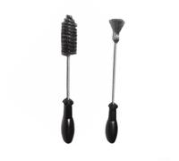 Springwillfly Injector Seat Brush Kit for Caterpillar HPCR Engines, 2pcs | Injector Seat Brush,Injector Bore Cleaner,Diesel Injector Cleaning Kit,Injector Cup Brush,Spiral Tube Brush,Flat Bottom Brush