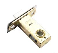 Springwillfly Mortice Door Tubular Latch with Internal Bolt Facility for Door Levers, Reversible Design for Left or Right Hand Opening Doors, Zinc Alloy Forked Type Latch (40mm)