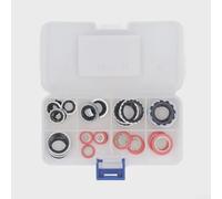 Springwillfly O Ring Gasket Kit 40PC For Air Conditioning System Seals Compatible With AC Compressor And HVAC Units