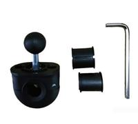 Springwillfly Phone Mount with Quick Release for Motorcycle Rearview Mirror Handlebars 10 14mm Fits Mopeds and Electric Vehicles 360 Degree Rotation with Silicone Rings (Accessories)