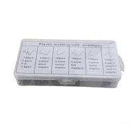 Springwillfly Plastic Welding Staples 600pcs Stainless Steel Assorted | 600pcs assorted pins, 304 stainless steel, rust resistant, 6 types mixed, strong hold