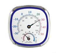 Springwillfly Pointer Thermometer And Hygrometer For Indoor Use With Accurate Temperature And Humidity Readings, Compact ABS Design For Various Room Settings