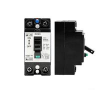 Springwillfly Residual Current Circuit Breaker 20A 30MA, 2P DIN Rail Mount RCCB For Home Safety, Compact NT50 Leakage Protection Switch
