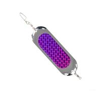 Springwillfly Salmon Trolling Lure 4.5 Inch Dodger Flasher With High Reflectivity And Glow In The Dark For Extended Hours(10)