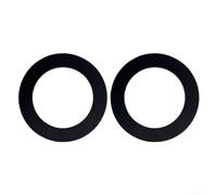 Springwillfly Silicone Brewing Head Gasket For EM20-30-40-50 Coffee Machine Replacement Seal Ring 58Mm Black 1/2PCS(2PACK)