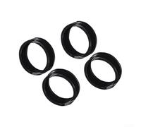 Springwillfly Silicone Joy Rings 20 Pack For PS5 For Xbox Switch Controllers To Contribute To Maintaining Analog Sensitivity And Alignment(Black)