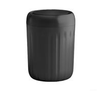 Springwillfly Smart Trash Can With Infrared Detection For Touchless Waste Disposal Suitable For Kitchen Bathroom Office And Hotel Applications(black)