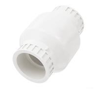 Springwillfly Swing Check Valve Constructed From Heavy-Duty PVC For Use In Residential Commercial And Agricultural Water Management Infrastructure(2 Inch)