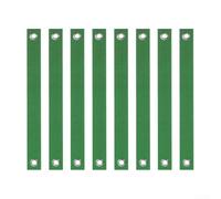 Springwillfly Tree Support Straps Set Of 8 For Upright Growth And Stability During Inclement Weather And Garden Maintenance(Green 38 * 400mm)