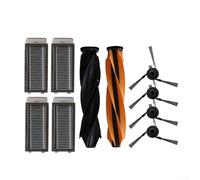 Springwillfly Vacuum Cleaner Parts Kit For Dream X50s Pro For MATRIX 10 For MATRIX 10 Ultra Includes Pair Of Main Brushes Four Side Brushes Four Filters