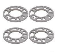 Springwillfly4Pcs 10mm Alloy Aluminum Wheel Spacer Shims For Cars With 4 Or 5 Studs, Fits PCD 98mm-120mm, Enhances Vehicle Stability And Handling