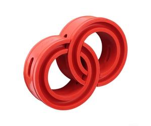 SpringwillflyRubber Coil Spring Buffer For Type C Vehicles Designed To Maintain Alignment While Absorbing Road Vibrations