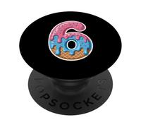 Sprinkle Ice Cream 6 Sixth Birthday Party Theme PopSockets Adhesive PopGrip