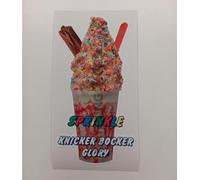 Sprinkle KBG Whippy Ice Cream Sticker - 16cm high Knickerbocker Glory die cut vinyl decal