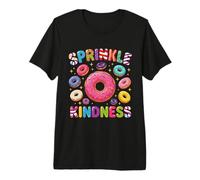 Sprinkle Kindness Cute Groovy Donut Funny Doughnut Lover Premium T-Shirt