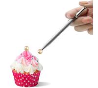 Sprinkle Pen, Pearl Grabber, Sugar Bead Pick-up Tool, Dragee Holder with 4-Prong, Edible Candy Catcher with 4 Claw for Cake, Cupcake, Ice Cream Baking Decoration, HIFUNBK