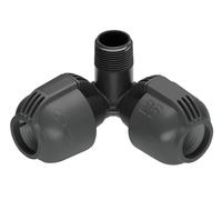 Sprinkler Elbow 25Mm X 3/4 Inch External Thread Corner Connector Irrigation
