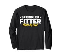 Sprinkler Fitter Made by God Long Sleeve T-Shirt