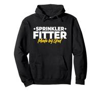 Sprinkler Fitter Made by God Pullover Hoodie