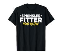 Sprinkler Fitter Made by God T-Shirt