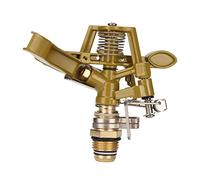 Sprinkler Head, G1/2 Male Thread Watering Sprinkler Head Sprinkler Head Replacement 360 Degree Automatic Rotation 15m Range Irrigation Sprinkler Heads Lawn Patio Garden Irrigation