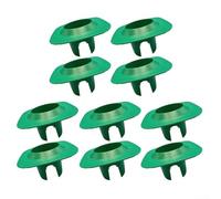 Sprinkler Head Guard Protector Designed to Fit Most Common In-Ground Pop-Up Sprinklers Without Tools or Adhesives for Secure Placement (10pcs green)