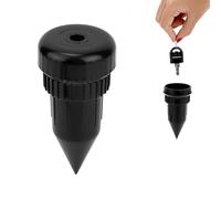Sprinkler Head Key Hider, Realistic Sprinkler Hide a Key Holder Outside Waterproof & Discreet Outdoor Secret Storage Container for Hidden Spare Keys Cashes & Small Items for Garden Emergency Backup