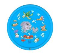 Sprinkler Pad for Kids - Outdoor Toddler Pool - Portable Summer Playtime Sprinkler Pad for Backyard Lawn Park Patio Birthday Party Celebrations Outdoor