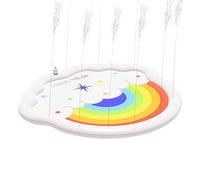 Sprinkler Play Mat for Outdoor PVC Watering Mat | Interactive Non-Slip Portable Water Game for Lawn, Garden and Swimming Pool