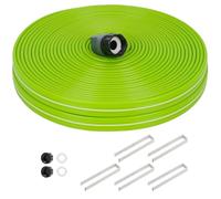 Sprinkler Soaker Hose 75FT, Watering Soaker Hose with Holes, High-Efficiency Sprinklers System for Garden and Lawn with Staples