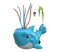 Sprinkler Toy - Create Rotating Water Play Fun, Blue Yellow 3-Arm Design, 360 Degree Motion,12 Inch Diameter, Heavy Duty ABS Mould For Outdoor Backyard & Children Garden Party