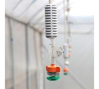 Sprinklers For Yard, 80-180L/H, ABS Lawn Sprinkler with Versatile Installation Oscillating Sprinkler For Public Green Spaces, Garden
