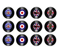 Sprinkles & Toppers Ltd 12 x 2" We are The Mods Edible Icing Discs