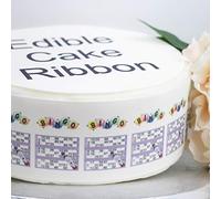 Sprinkles & Toppers Ltd Bingo Cards and Dabber Edible Icing Cake Ribbon / Side Strips