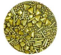Sprinkles & Toppers Ltd Gold Rush Sprinkles Mix 100g
