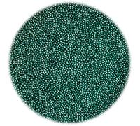 Sprinkles & Toppers Ltd Green Metallic Pearls 2mm (100g) Cupcake / Cake Decorations