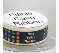 Sprinkles & Toppers Ltd The Solar System Edible Icing Cake Ribbon/Side Strips