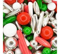 Sprinkletti - 100g Christmas Sprinkles for Cakes - Ho Ho Ho! - Christmas Cake Topper Sprinkles - Edible Christmas Cake Decorations UK - Festive Mix for Cupcake Christmas Baking