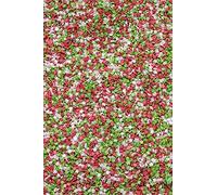 SPRINKLY - Glimmer Stars - Mini Red, White & Green (Christmas) - 150g Pouch