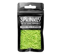 SPRINKLY - Matt Sugar Confetti - Lime Green - 25g