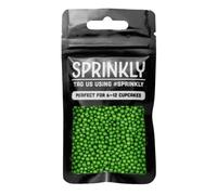 SPRINKLY - Shimmer Pearls - Green - 30g Sample Packet