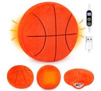 Sprinqdawin Basketball Plush USB Heating Pad, 14 Inch Sports Warm Pillow