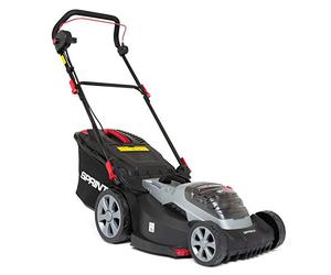 Sprint 2x18V (36V) Lithium-Ion 44cm Cordless Lawn Mower 440P18V, Powered by Briggs & Stratton, up to 640 m2, Including 2x 5Ah Battery and Dual Charger, 5 Years Warranty