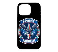 Sprint Canoe Kayak Paddler Racing Gift Case for iPhone 16 Pro