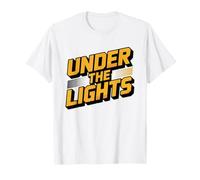 Sprint Car Night Race Under Lights Dirt Oval Racing Culture T-Shirt