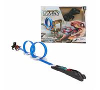 Sprint Dinosaur Alloy Car Track Set with Double Loop, Ages 3+, 159cm Race Track