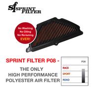 Sprint Filter Kawasaki ZX-6R P08 Air Filter 2007 - 2008